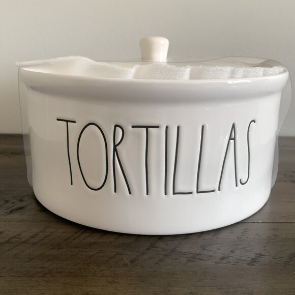 Rae Dunn Tortilla Holder Warmer Set | Farmhouse Kitchen Decor - Picture 1 of 5